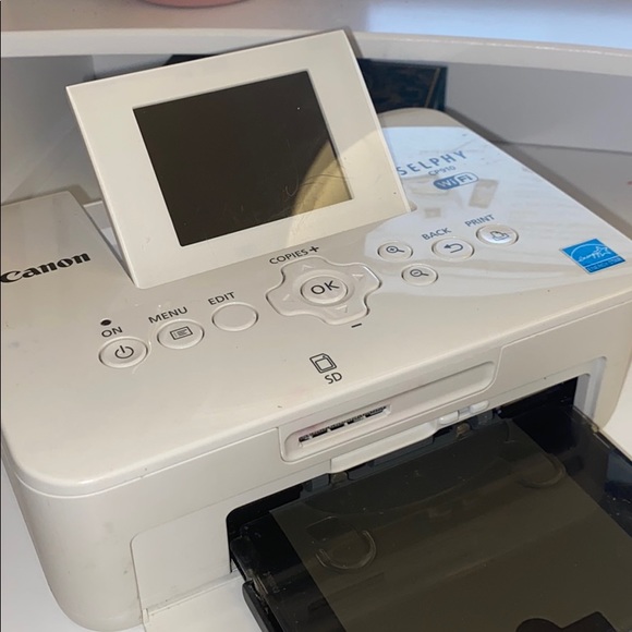 Canon SELPHY Wireless Photo Printer, White - Picture 3 of 3